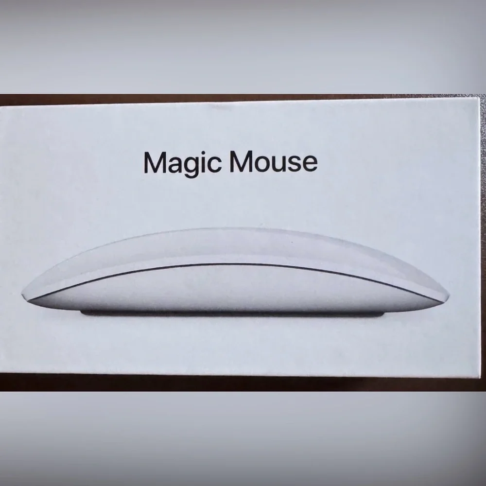 Apple Magic Mouse Box with White Design